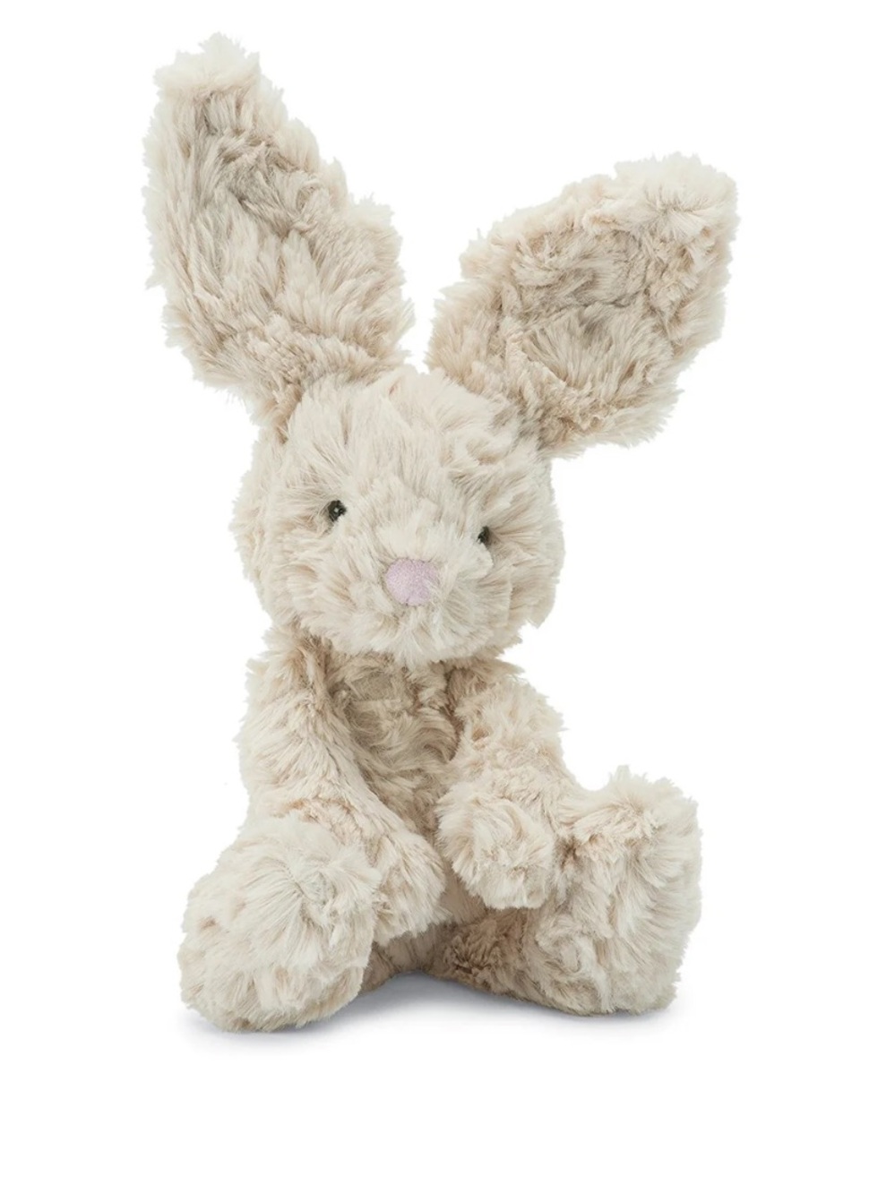 Authentic Jellycat Squiggle Bunny 9” Tan/Cream